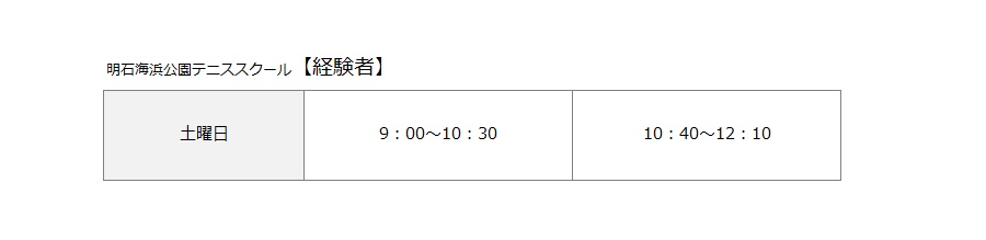 レギュラーコース